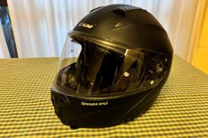 Casco modulare CGM 507 taglia M nero opaco