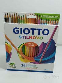 Stilnovo colori a matita Giotto da 24 mina da 3,3