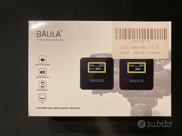 Microfono e ricevitore wireless