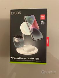 Sbs - wireless charger station 15w