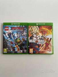 Set 2 giochi xbox one lego dragonball