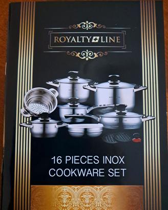 Pentole cucina in acciaio