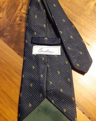 Cravatta Corneliani 100% seta made in Italy