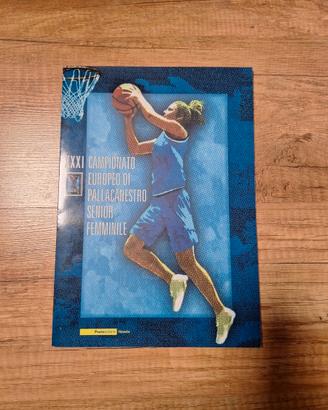 Folder Filatelico Campionato Europeo Pallacanestro