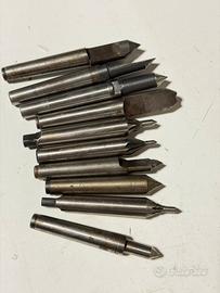 Lotto punte centrare per tornio affilatrice MT1