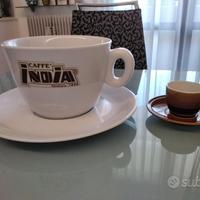 Maxi tazza pubblicitaria Caffè India Venezia 1956