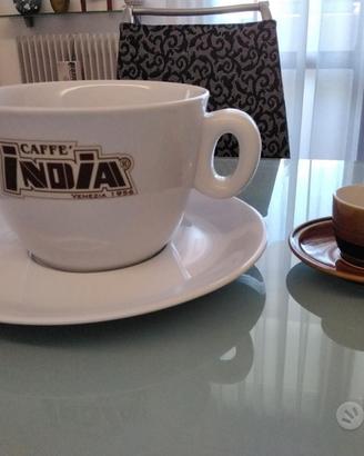 Maxi tazza pubblicitaria Caffè India Venezia 1956