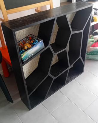 libreria  sospesa etnica a nido d ape