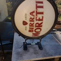 Insegna birra  moretti