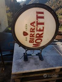 Insegna birra  moretti