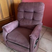 Poltrona reclinabile elettrica