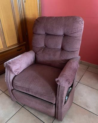 Poltrona reclinabile elettrica