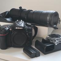 Nikon 7100 più Teleobiettivo 
