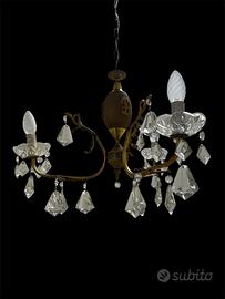 Lampadario in cristallo