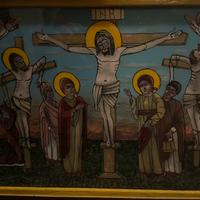 Icona dipinta su vetro