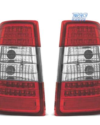 FANALI MERCEDES CLASSE E W124 SW 85-95 LED ROSSO C