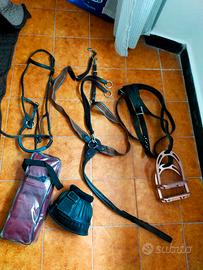 accessori d'equitazione staffe staffili... 