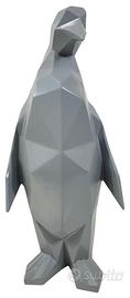 Statua Scultura Pinguino 3D in Resina 50cm