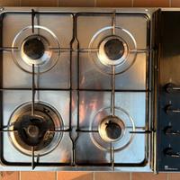 Piano cottura a gas 4 fuochi – 58,5 × 50 cm