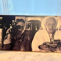 Quadro Ritorno al Futuro in bianco e nero