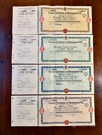 Buoni Fruttiferi - V.E 1922