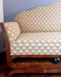 Raro divanetto Art Deco  1920-1930