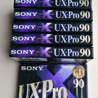 7 Musicassette Vintage SONY UX-Pro 90