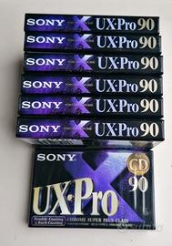 7 Musicassette Vintage SONY UX-Pro 90