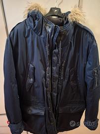 Parka Uomo invernale Blu