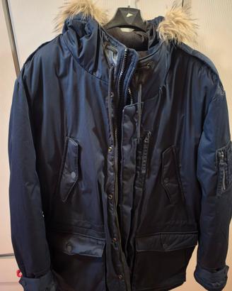 Parka Uomo invernale Blu