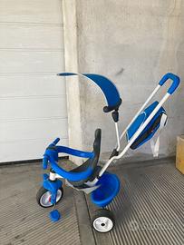 triciclo smoby baby balade evolutivo 10mesi-4 anni