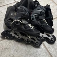 Pattini a rotelle regolabili tg 34-37
