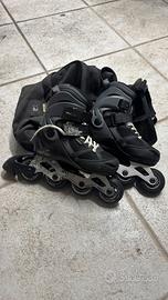 Pattini a rotelle regolabili tg 34-37