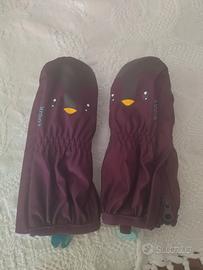 Tuta e guanti sci bambina