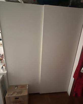 Armadio ante scorrevoli bianco