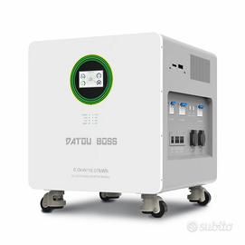 Batteria LiFePO4 48V 314Ah con inverter 6000W 48V