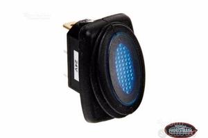 Micro interruttore con Led Rosso, Blu o Verde