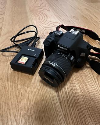 Canon Eos 2000d completa