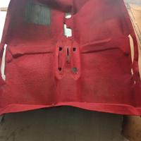 Moquet Peugeot 106 rally rossa