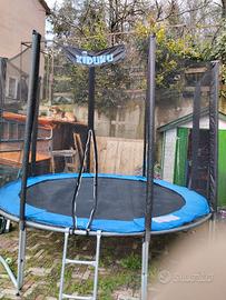 Trampolino elastico.