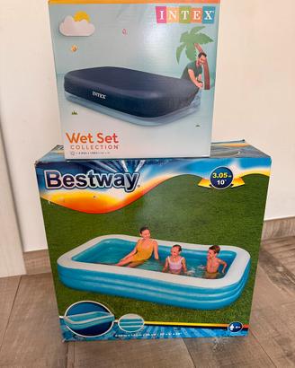 Piscina gonfiabile Beatway 54009 + copertura