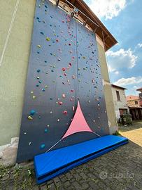 PARETE CORDA ARRAMPICATA