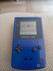 Nintendo game boy color con tetris