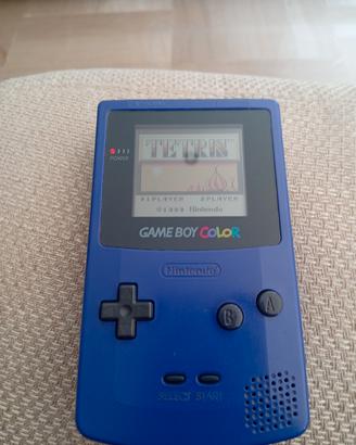 Nintendo game boy color con tetris