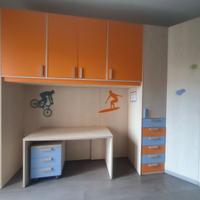 Cameretta completa con cabina armadio