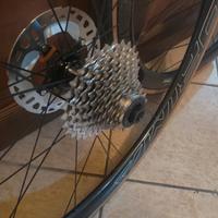 Ruote bici in carbonio 