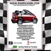 tutti i ricambi smart 450 cabriolet nuovi o usati