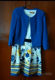 Completo elegante  + giacca blu cerimonia 