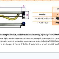 Thermocabi Coclea per pellet di 3 mt