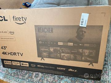 Smart tv 43” TCL 4k ultra HD